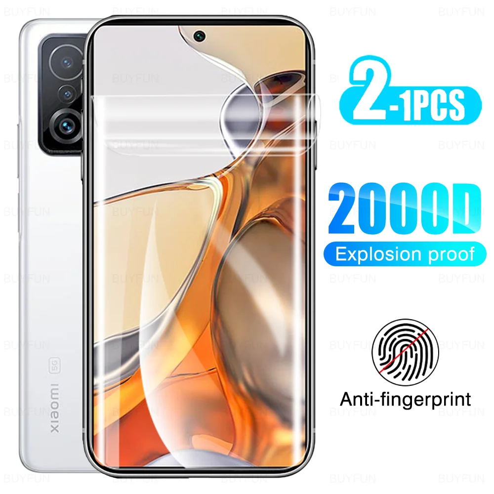 

1-2 шт. Гидрогелевая пленка для Xiaomi 11 T Pro для Xiaomi 11 T 11 T 6,67 дюймов hd защитная пленка для переднего экрана не стекло