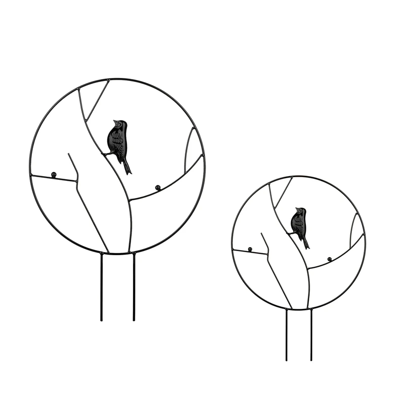 

Металлические садовые решетки из пластика, для скалолазания, крепкий железный горшок Поддержка для приготовления пищи на воздухе восхожде...