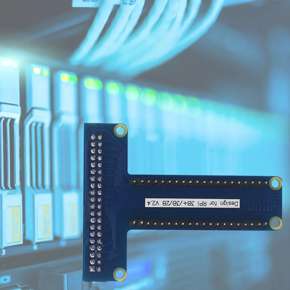GPIO T тип модуль расширения плата адаптер с 40 Pin GPIO женский Радужный кабель для Raspberry Pi3/2 Модель B