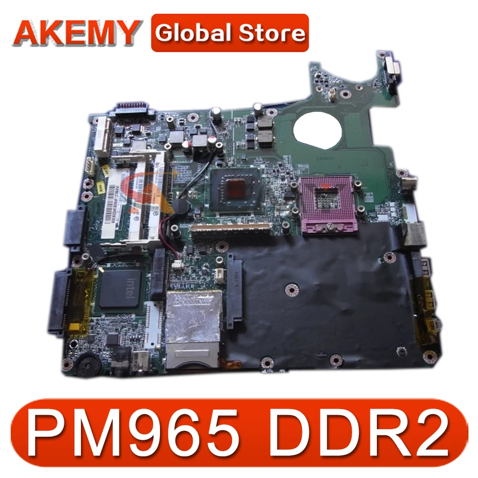 

Материнская плата AKEMY A000040980 DABL5SMB6E0 для ноутбука toshiba Satellite P300 PM965 DDR2 с материнской платой графического слота