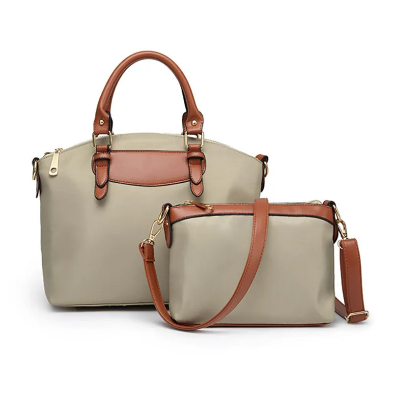 

Ladies Tote Bag New Fashion All-match Oxford Fabric Ladies Handbags Shoulder Bags Diagonal Bags Mommy Bags 2 pieces/set