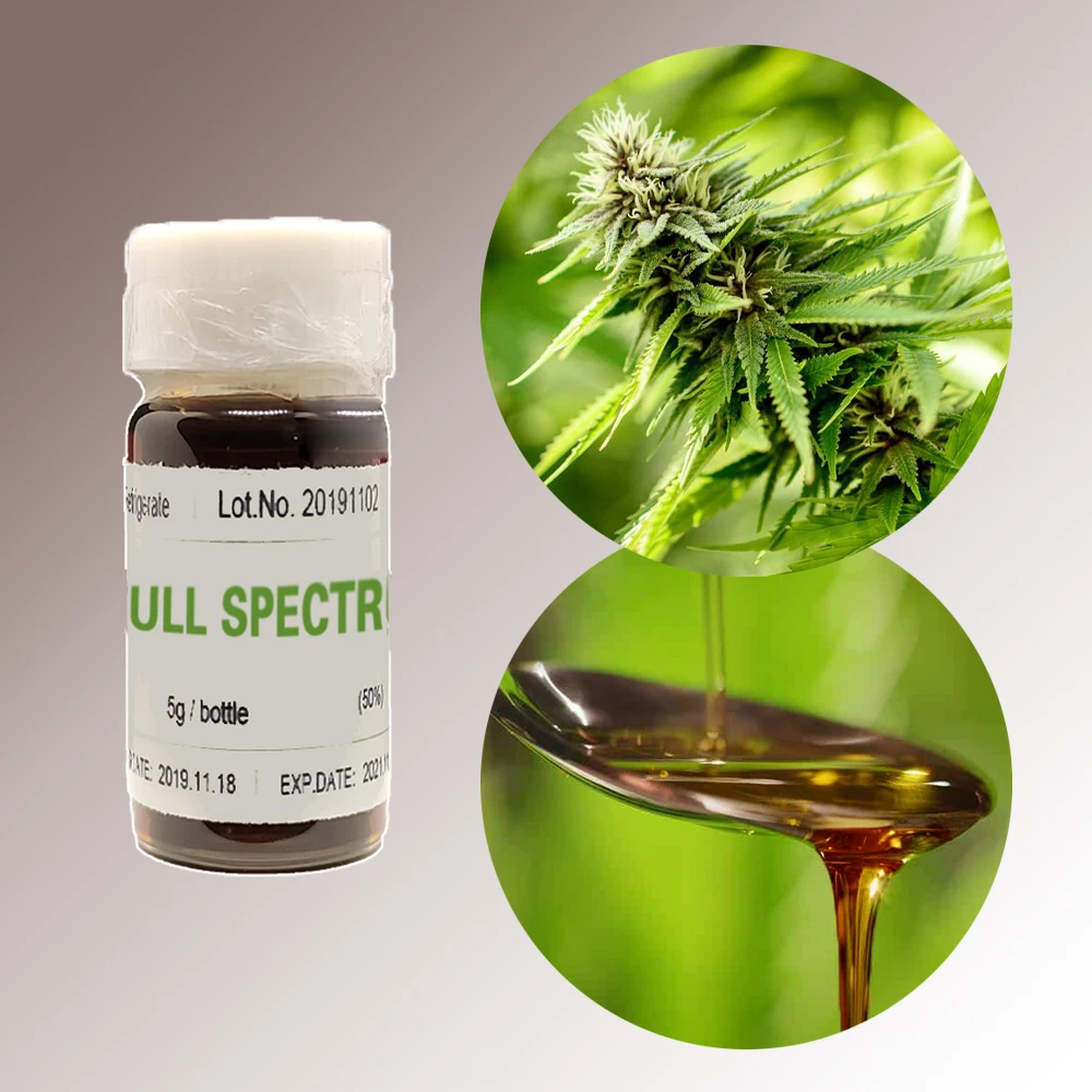 

5ML Premium Pure Full Spectrum 80% CBD Hemp Oil Ultra Extraction from Hemp can effective Relief Chronic pain and anti-anxiety