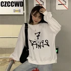 Худи Ariana Grand женское оверсайз, повседневное худи в стиле Харадзюку, свитшот с капюшоном и принтом, пуловеры, худи с длинными рукавами, осень 2020