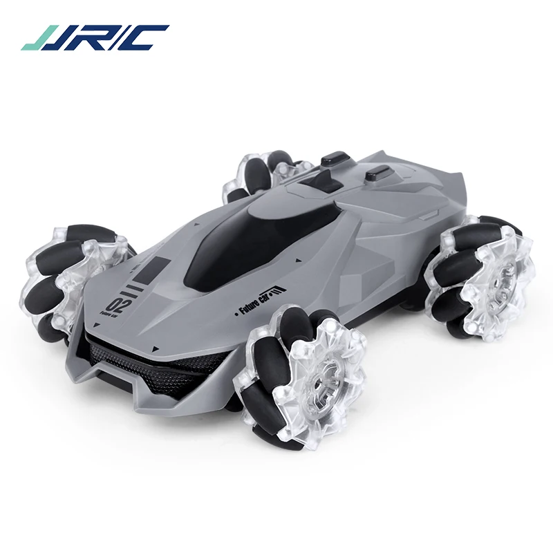 

JJRC CAR Q92 1:24 2.4G 4WD 360 Degree Flip Simulation Spray Night Glare Effect Tire Dynamic Sound Effect RC Stunt Car of Concept