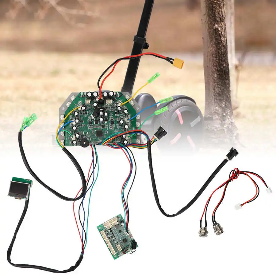 Электрический Балансирующий скутер с рулем универсальная системная плата