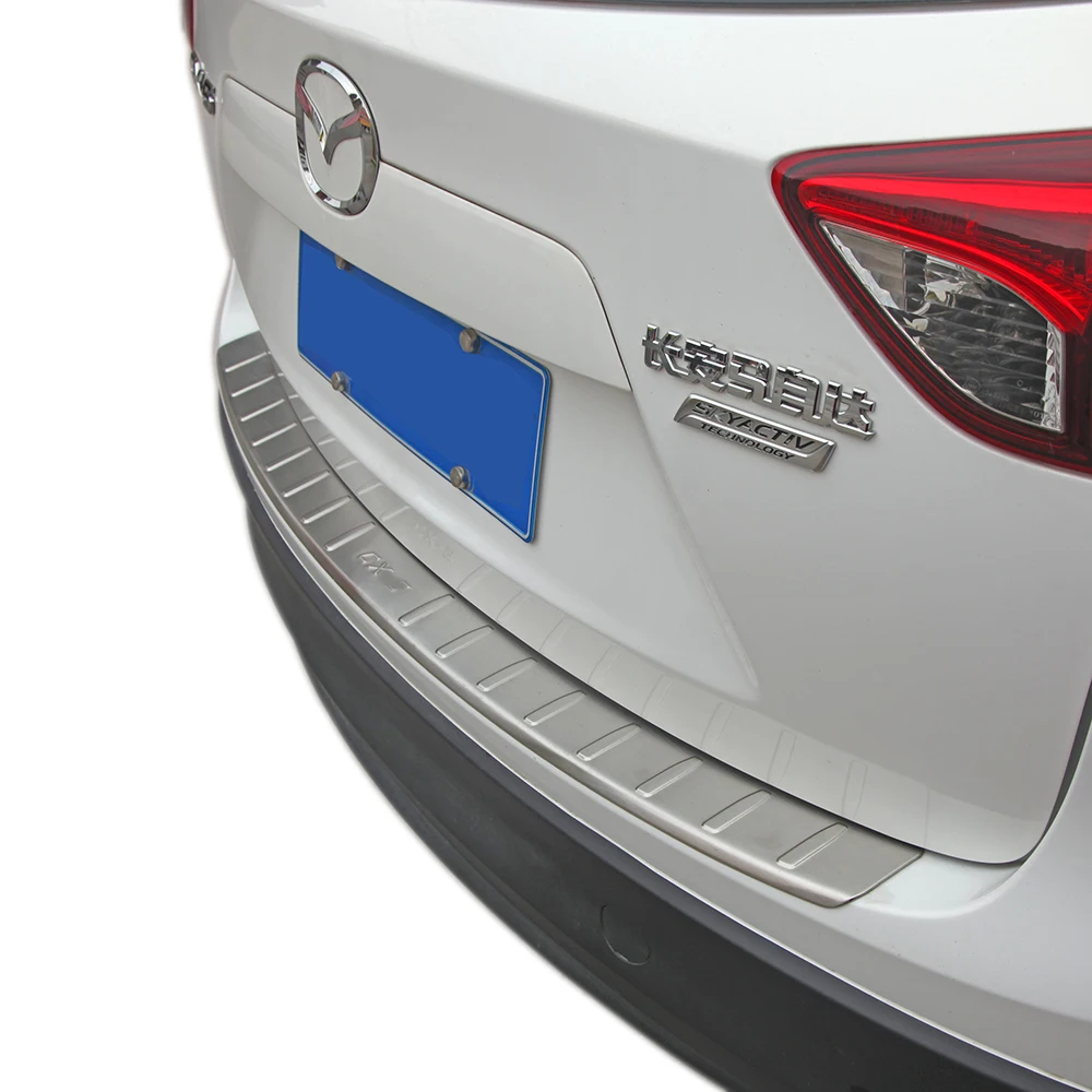 Аксессуары из нержавеющей стали защитная накладка на задний бампер для Mazda CX5 CX 5