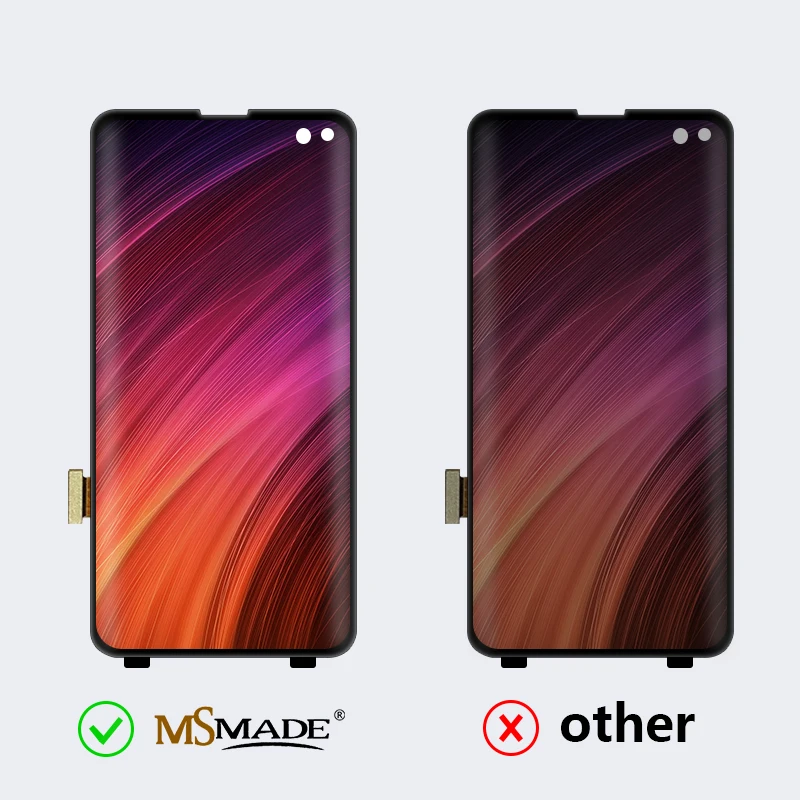 Новый оригинальный ЖК-дисплей S10 Plus для Samsung Galaxy G9750 сенсорный экран дигитайзер