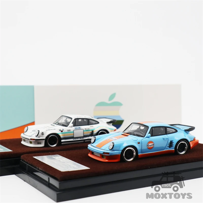 

LJM 1:64 911 930 Turbo Gulf /Apple Resin Model Car