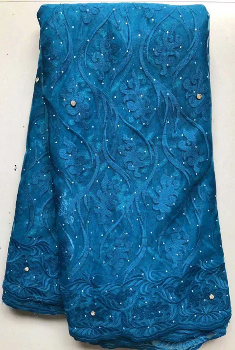 Новейшее Африканское Тюлевое кружево высокого качества французская кружевная