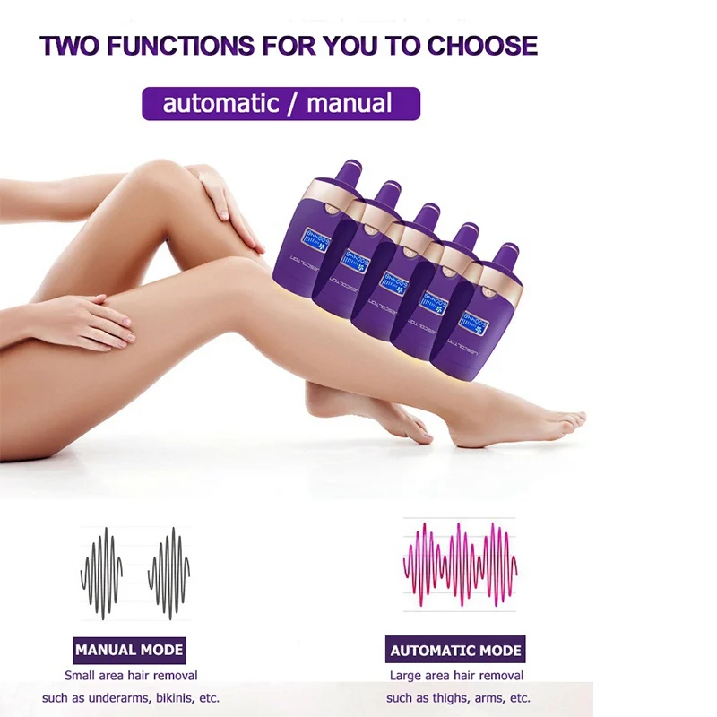 Лазерная эпиляция Lescolton IPL Depiladora ЖК дисплей перманентное бикини устройство для
