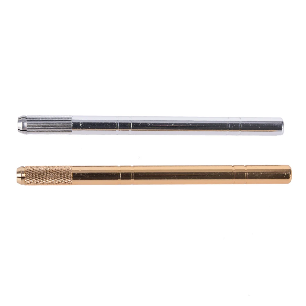 Ручка из нержавеющей стали для микроблейдинга машинка перманентного макияжа