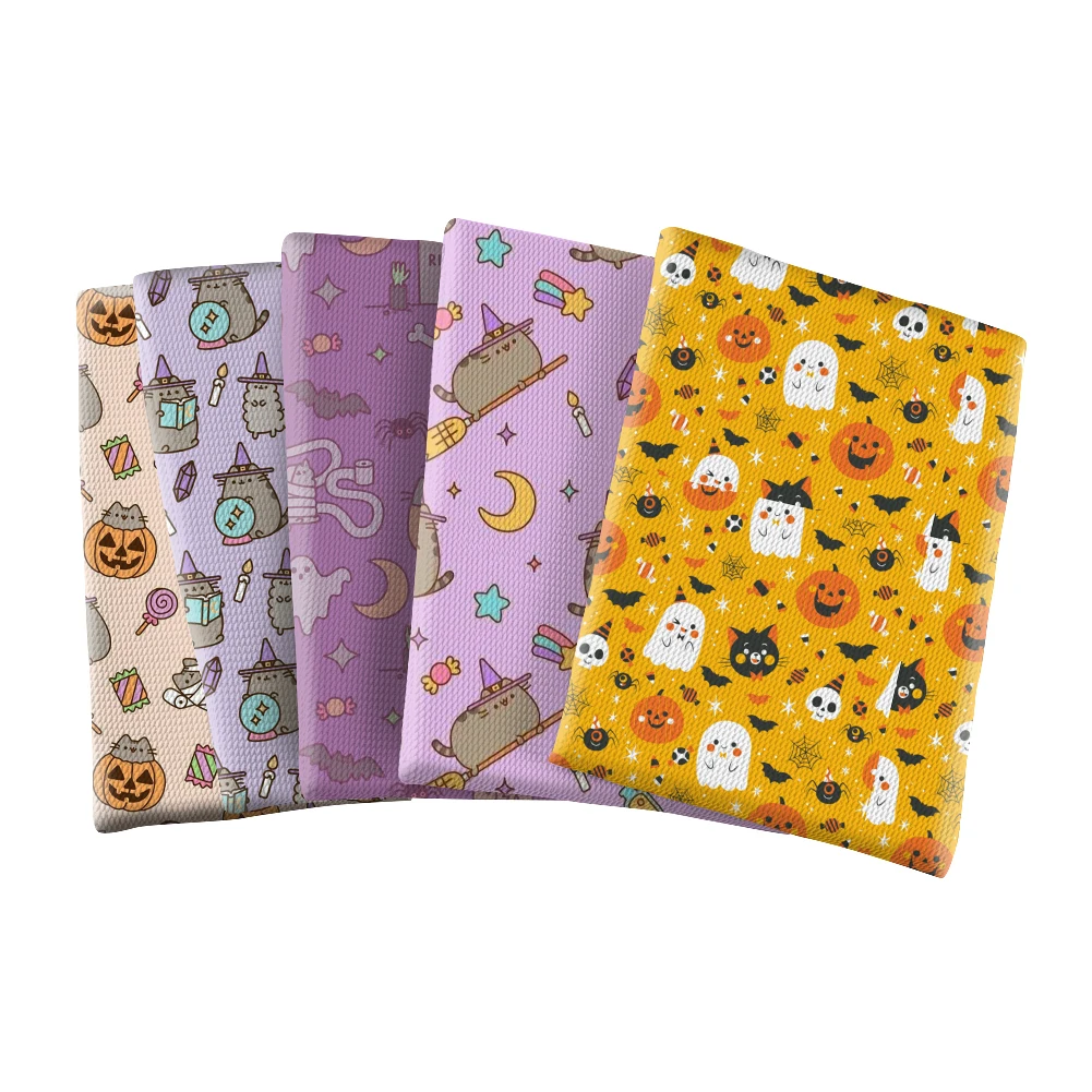 Пуля Полиэстеровая ткань с принтом персонажа на день Хэллоуина Ливерпуль для