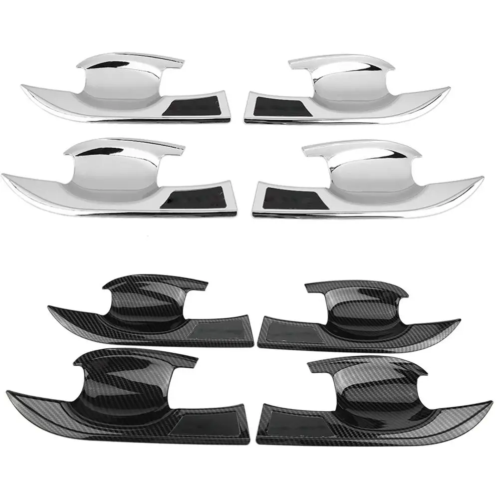 4 шт. внешняя дверная ручка чаша рамка Накладка для Mitsubishi Eclipse Cross 2017 2018 аксессуары