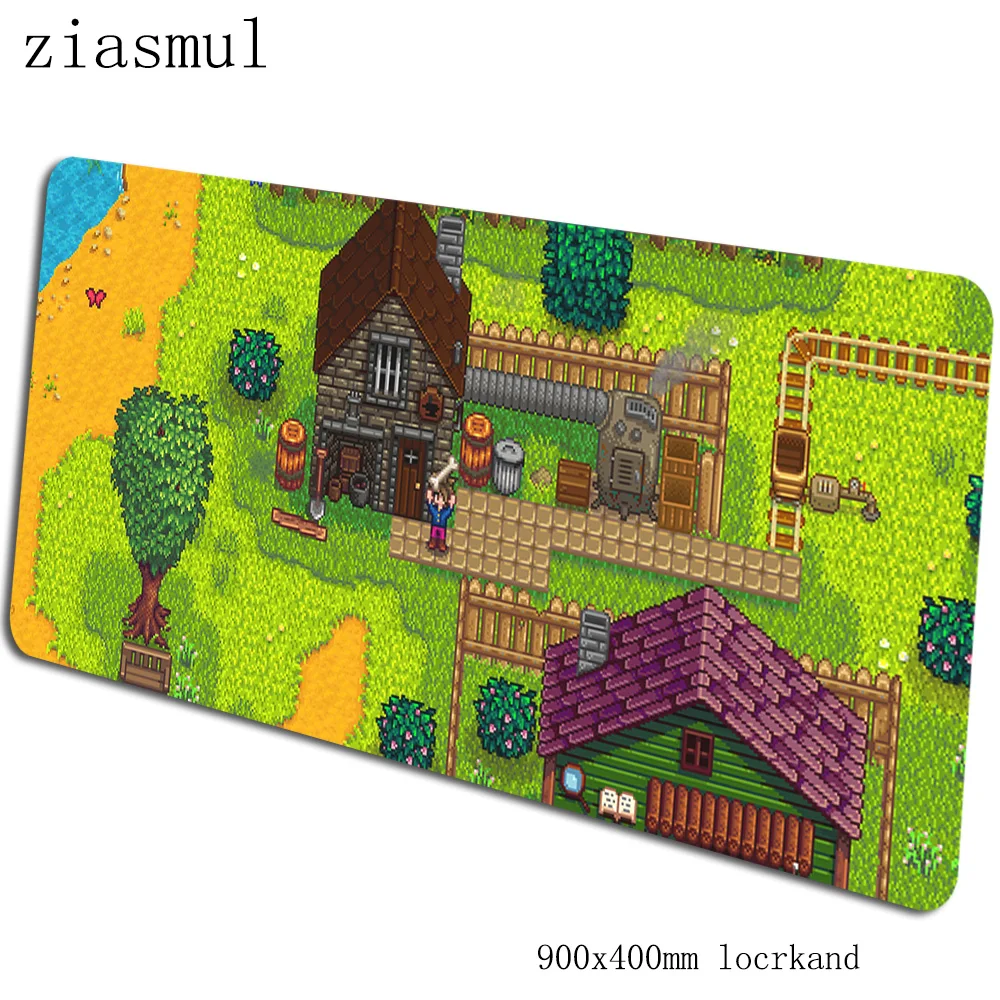 Stardew valley коврик для мыши 90x40 см Коврик для мыши восхитительный лучший игровой коврик для мыши геймер крутой персонализированный коврик для мыши Клавиатура ПК - Цвет: pattern 4