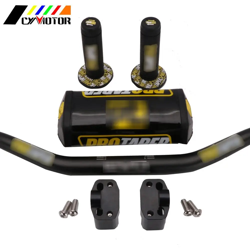 Алюминиевая конусная накладка на руль мотоцикла CNC PRO толстая 1-1/8 дюйма грязевого