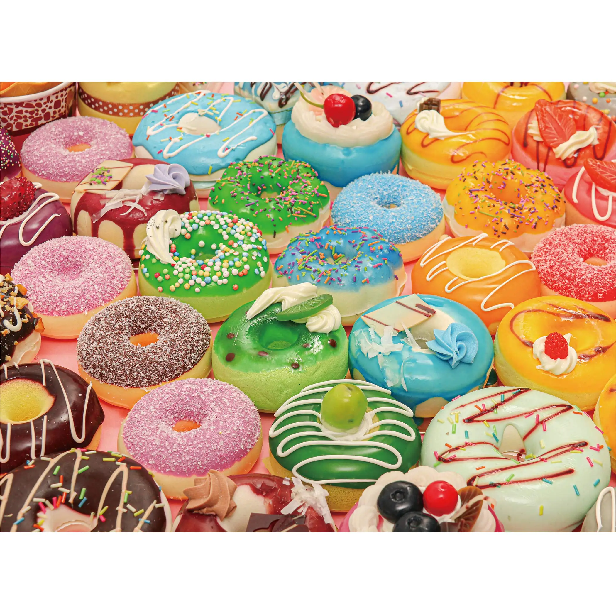 

Collection Jigsaw Puzzles for Adults 1000 Piece | Nuts about Donuts Puzzles | Puzzles for Kids & Teens, Fun Educational Games