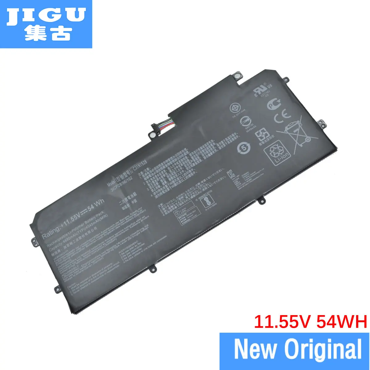 JIGU 11 55 V 54WH для Asus C31N1528 0B200 00730200 UX360C Оригинальная батарея ноутбука ZenBook Flip UX360