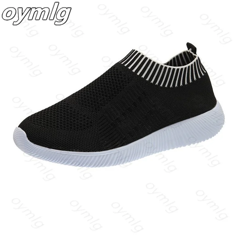 

2021 Sneakers Women Shoes Flats Casual Ladies Shoes Women Loafers Mesh Light Breathable Female shoes Plus size