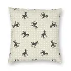 Симпатичный чехол для подушки с щенком Салуки, двухсторонняя наволочка с 3D принтом для охотничьей собаки, напольная подушка, чехол для автомобиля, крутая наволочка для подушки, домашний декор