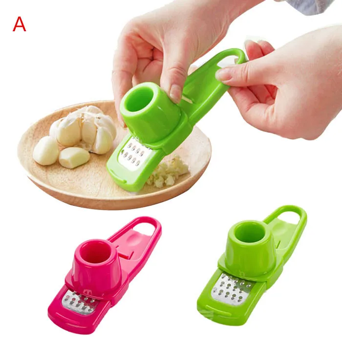 

Multifunction Stainless Steel Pressing Garlic Slicer Cutter Shredder Kitchen Tool High Quality Vegetable Peeling Garlic