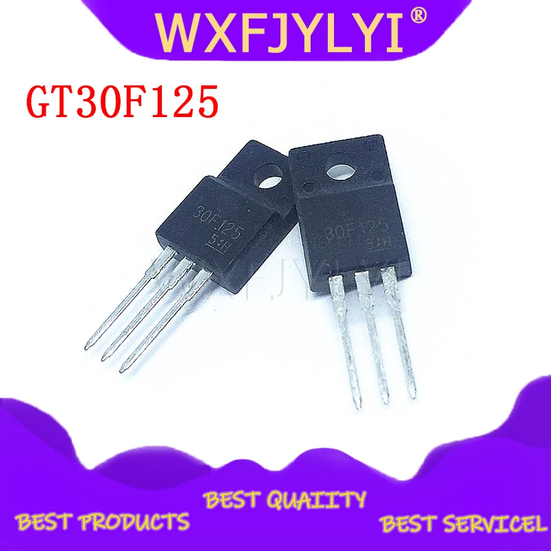 5 шт./лот GT30F125 30F125 TO-220F Новый оригинал | Электронные компоненты и принадлежности