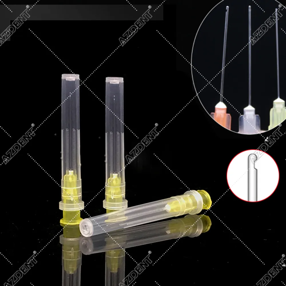 100 шт./пакет Стоматологическая эндооросительная игла стоматологическая для