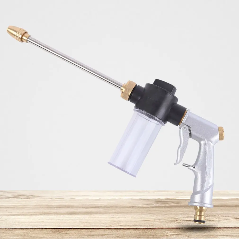 

New High-Pressure Metal Water Spray Gun Car Washer Cleaner Garden Hose Water Gun Sprinkler Foam Water Gun For The Garden