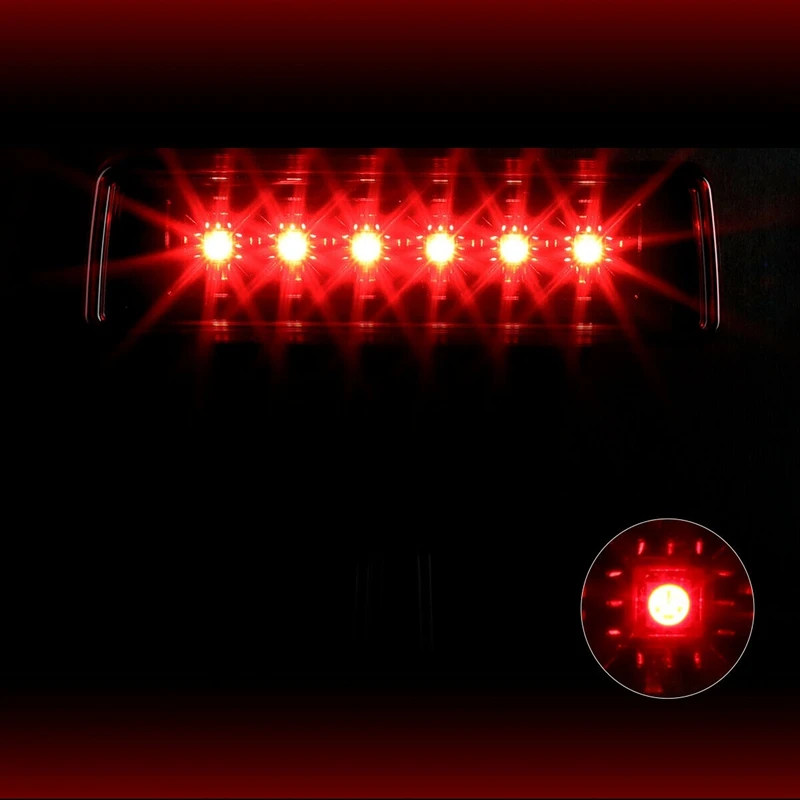 Автомобильный 3-й светодиодный задний запасной фсветильник рь тормозной фонарь