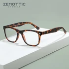 ZENOTTIC анти-синий светильник, блокирующая оправа для очков, Детские ретро квадратные компьютерные игровые очки, студенческие оптические очки для близорукости