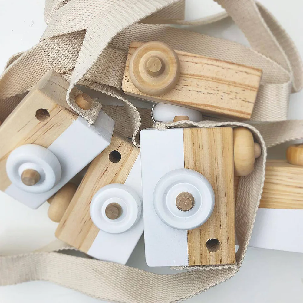 Игрушка украшение ручной работы дети фотографии реквизит милые дети деревянные Экологически чистые камеры подарки на день рождения