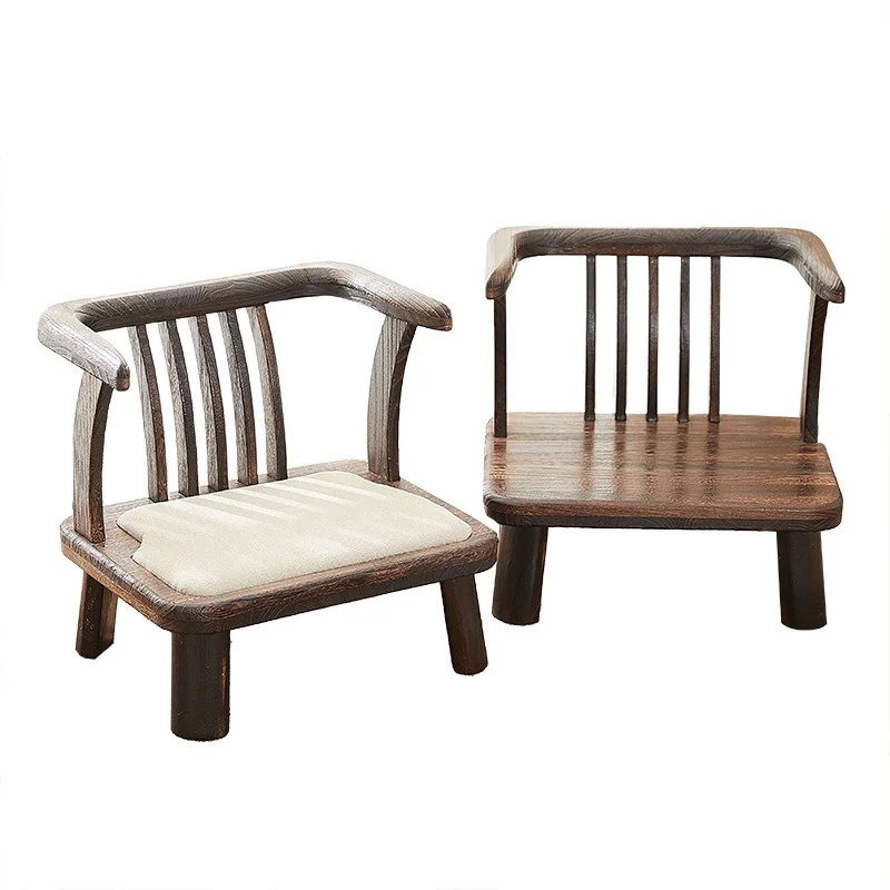 Японские низкие сиденья японские татами медитация стул Zaisu со спинкой для