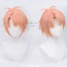 Парик для косплея Izumi Mitsuki IDOLiSH7 Seven из коротких синтетических волос для Хэллоуина вечерние + шапочка для бесплатного парика