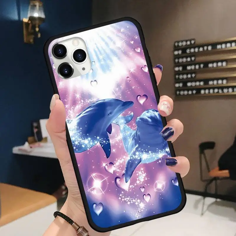 

Ocean Whale Shark Swimming Phone Cases for iPhone 11 12 pro XS MAX 8 7 6 6S Plus X 5S SE 2020 XR Soft silicone