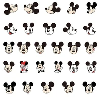 disney cartoon mickey avatar funny personality image jewelry epoxy resin earrings accessories for friends