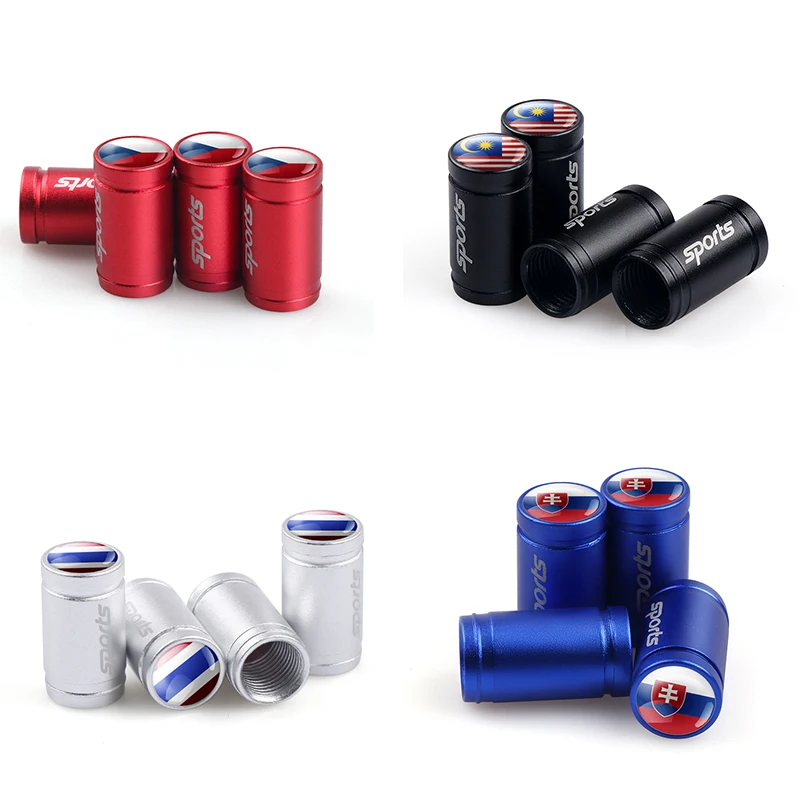 4 шт. Автомобильный Алюминиевый сплав чешские малайзийские тайские