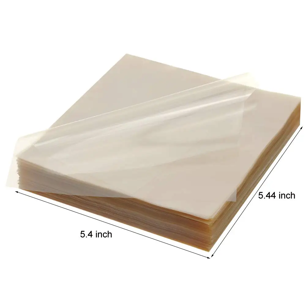 1000 штук прозрачная целлофановая квадратная обертка рулон карамельных конфет