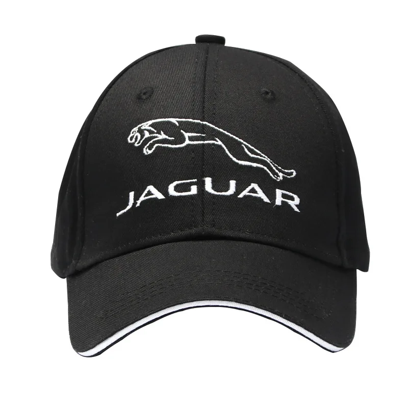 

Creative Gift Outdoor Sports Baseball Cap Cotton Pattern Embroidered Car Badge for Jaguar Auto Accessories Hat Racing Souvenir