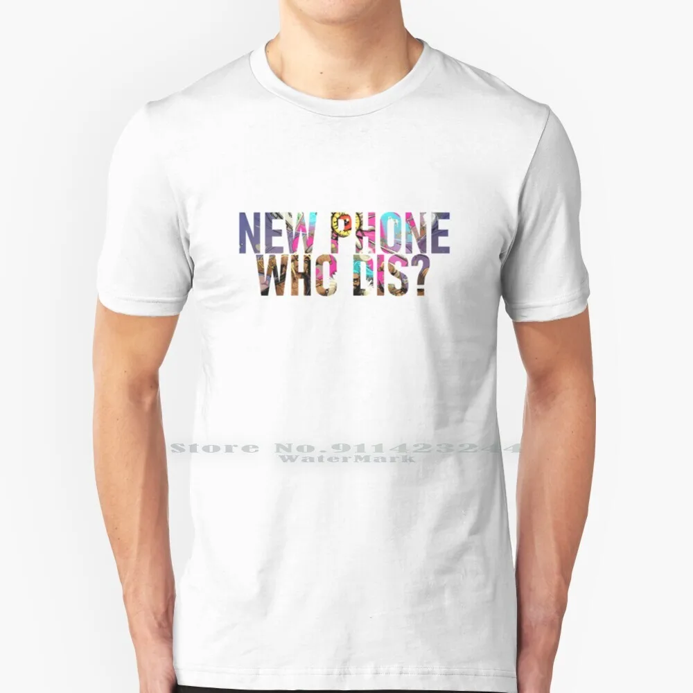 Новый телефон кто Дисс? Хлопковая футболка 6XL с плоскими бушками зомби спад из
