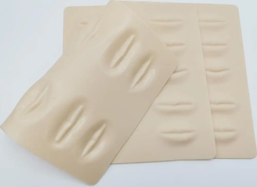 3 шт./лот Высококачественная тренировочная кожа для татуировки 3D Косметика