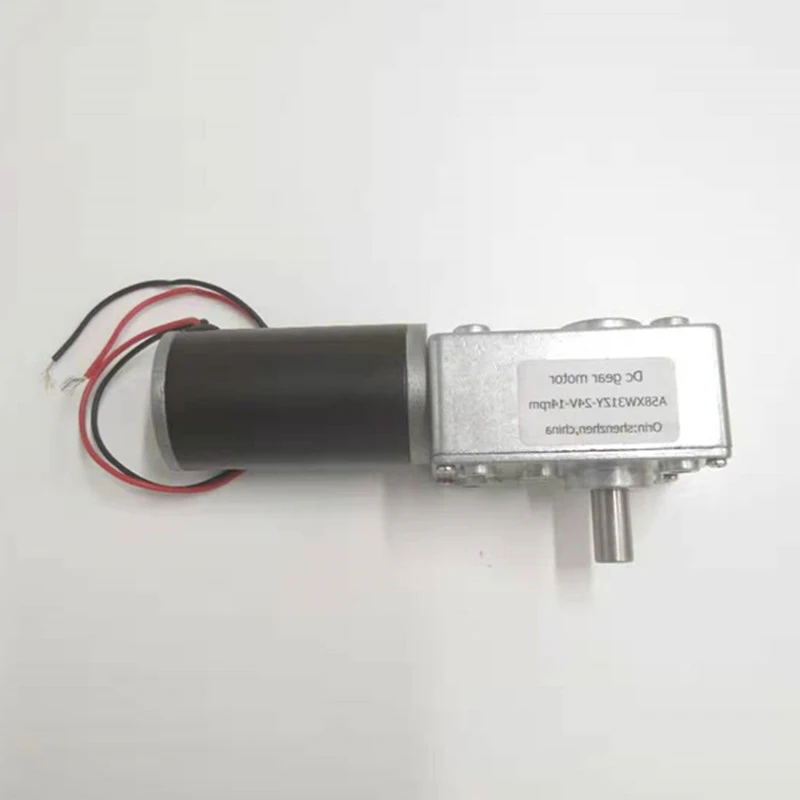 Игрушечный микро DCElectric червячный редукторный двигатель Spee 14/27/170 об/мин обратный