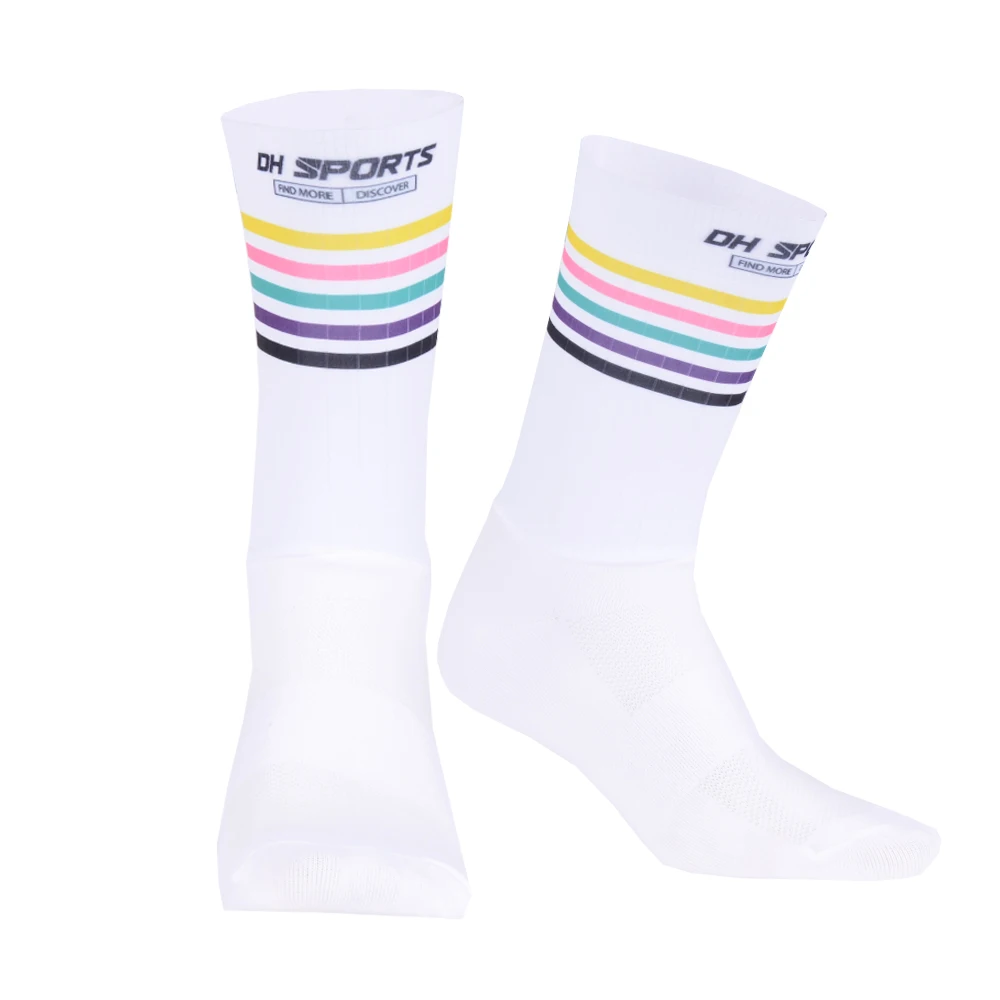 

New Stylish Professional Anti Slip Cycling Socks Mens Women Non-slip Bicycle Bike Hiking Camping Running Sport Socks