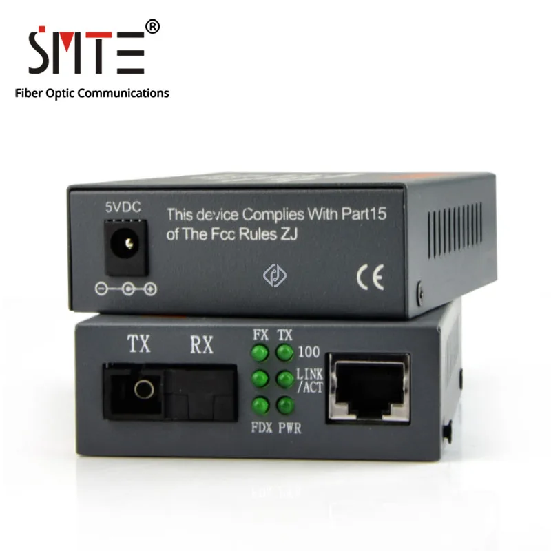 netLINK HTB-3100 A/B 25km SC 10/100M Single-mode Single Fiber Converter Electronic Media Converter