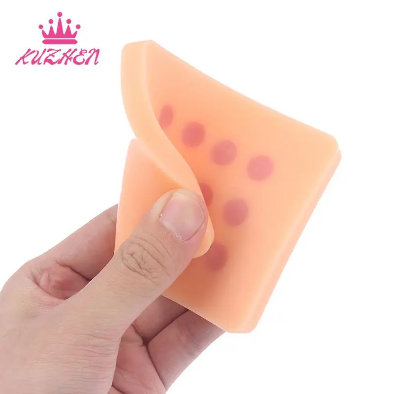 

Медицинский хирургический разрез, силиконовая тренировочная подушечка, тренировочная хирургическая модель кожи для хирургии, имитация тр...