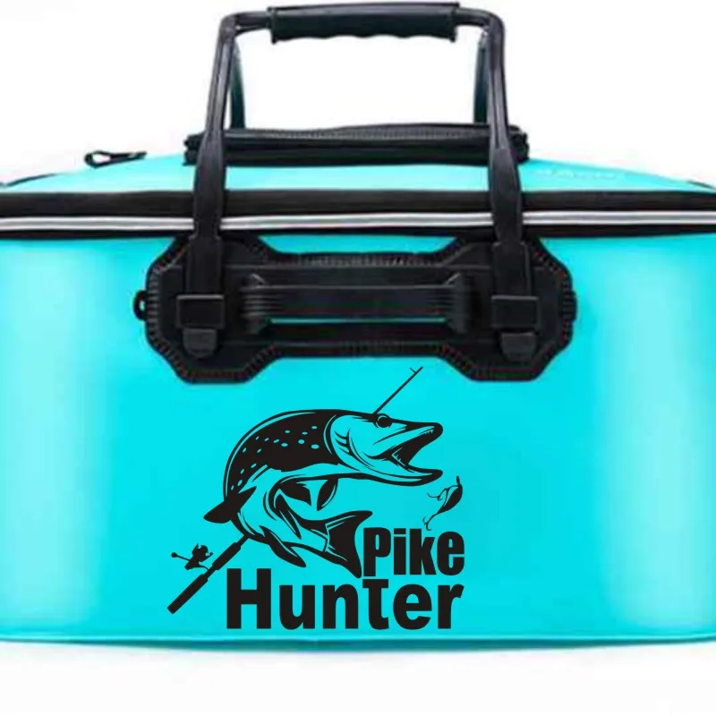 Виниловая наклейка на рыбу в виде крючка для ловли щуки | Дом и сад