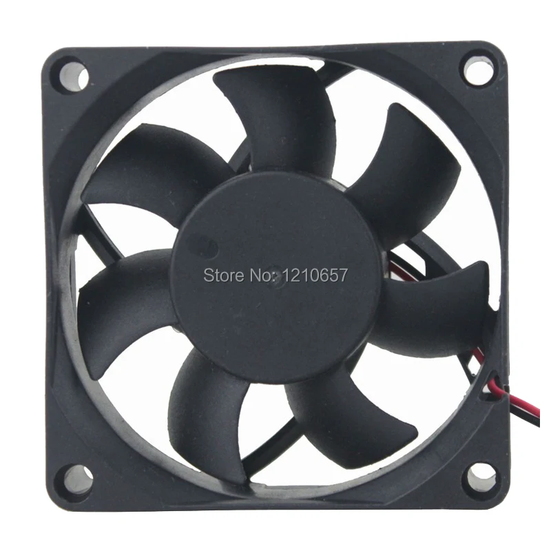 5 шт./партия Gdstime 7025s 2Pin 70 мм 70x70x25 мм 7 см кулер 12 В DC микро электрический вентилятор охлаждения