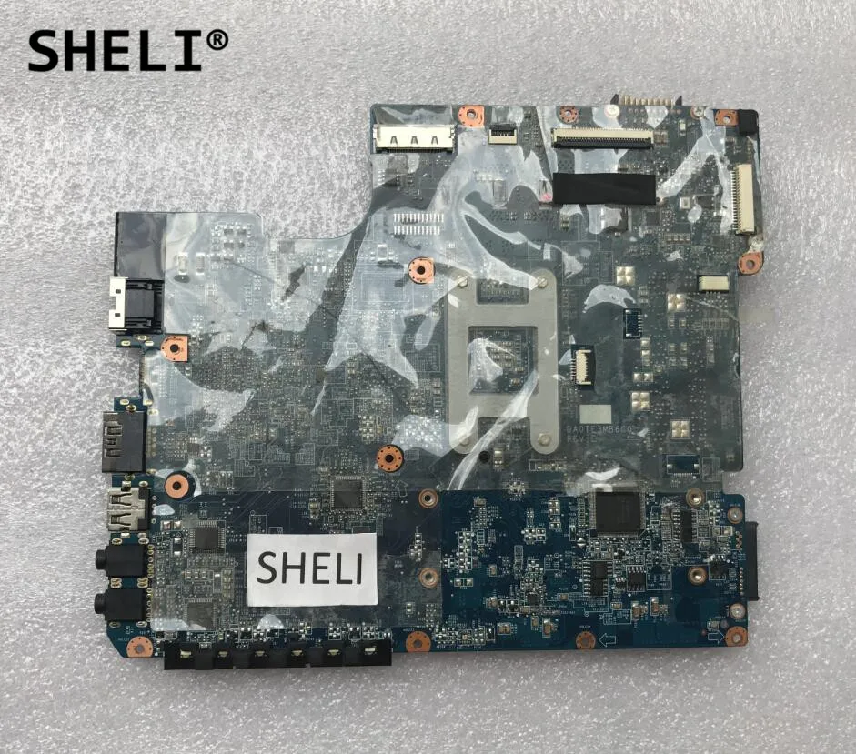 Материнская плата SHELI для ноутбука Toshiba L600D L640D L645D материнская note ПК DA0TE3MB6D0 DA0TE3MB6C0