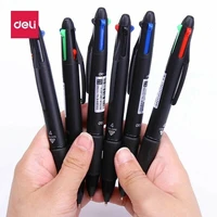 2pcslot multicolor ballpoint pens 4 in 1 retractable ballpoint pens 4 vivid colors ball pen best for smooth writing gift