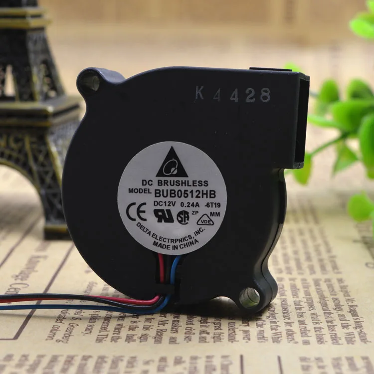 

Новый 5 5015 BUB0512HB 12V 0.24A 3 провода защита двигателя охлаждение