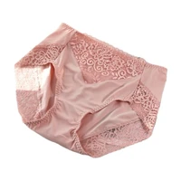 new womens panties milk silk and sexy lace breifs seamless underpants high waist female underwear ladies lingerie