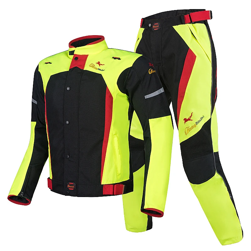 

Motorcycle Men Gear Jackets Waterproof Clothes CE Protective Gear Reflective equipment Racing Motorbike Body Armor Jackets